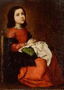 Francisco de Zurbaran Childhood of the Virgin oil painting artist